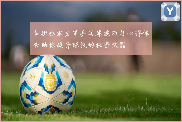 黄娜独家分享乒乓球技巧与心得体会助你提升球技的秘密武器